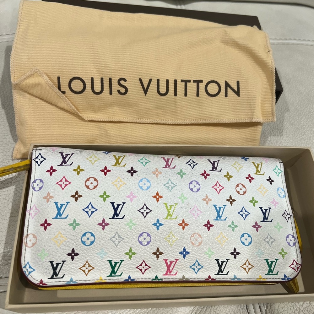 Louis Vuitton Monogram Multicolor Zippy Wallet